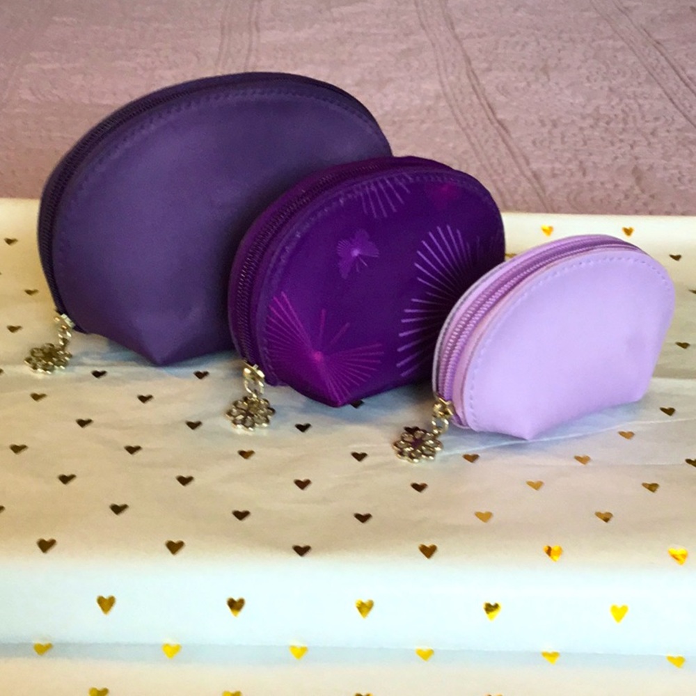Avon Purple Peace Nesting Bags